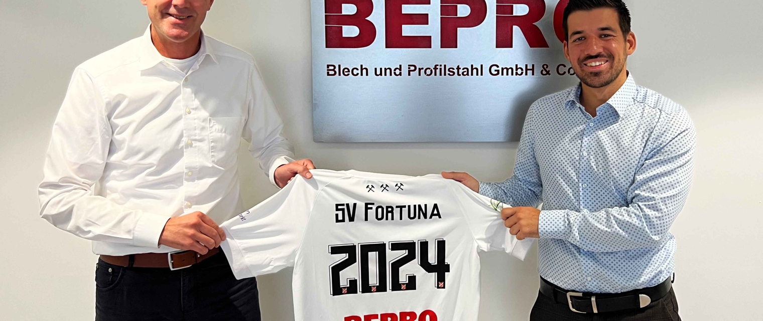 BEPRO wird neuer Hauptsponsor